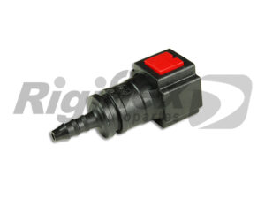 CONECTOR SALIDA DE FILTRO DE COMBUSTIBLE RECTO HEMBRA 9.49 MM X RACORD PARA POLIAMIDA INT. 8 MM